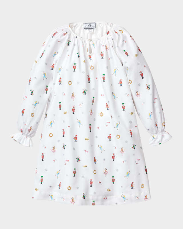Boy's Delphine Night At The Nutcracker Nightgown, Size 6M-14